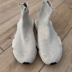 Balenciaga Gray Sock Sneakers